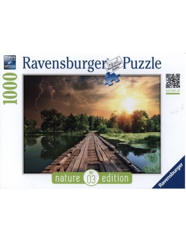 Puzzle Adulte 1000 pieces - Paysage Lumiere Mystique - Ravensburger