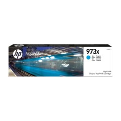 HP 973X Cartouche d'encre cyan PageWide grande capacité authentique (