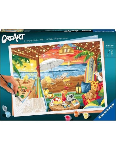 CreArt 30x40 cm - Cozy Cabana - Série B Numéro d'art - 00020276 - Des 12 ans