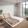 Ensemble relaxation matelas + sommiers électriques 2x90x200 - Mousse