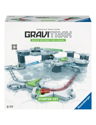 Circuit de billes Gravitrax Starter Set 122 pieces - Ravensburger - Pour enfants des 8 ans - Multicolore