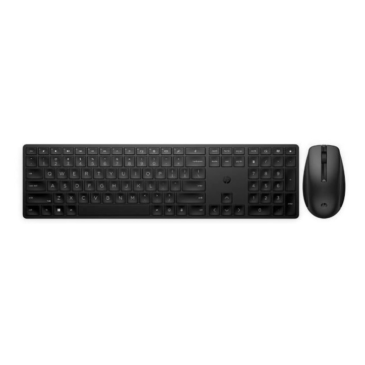 Ensemble Clavier Souris sans fil HP 650 - AZERTY - Noir Ensemble Clavier Souris sans fil HP 650 - AZERTY - Noir