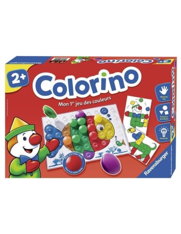 Colorino - Jeu éducatif - Apprentissage des couleurs - Activités créatives enfant - Ravensburger - Des 2 ans