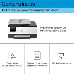 HP OfficeJet Pro 8124e - Imprimante tout-en-un – Jet d'encre couleur