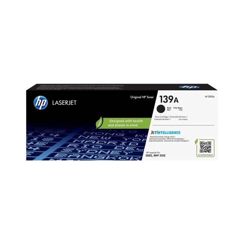 Cartouche de Toner - HP - 139A - Noir - 1500 pages - Technologie HP Je Cartouche de Toner - HP - 139A - Noir - 1500 pages - Technologie HP Je