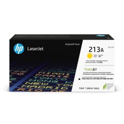 Cartouche de Toner HP 213A Jaune Authentique (W2132A) pour HP LaserJet