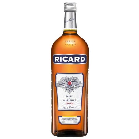 Ricard - Pastis de Marseille - Apéritif anisé - 45,0% Vol. - 150cl