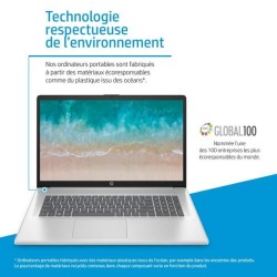 PC Portable HP 17-cn3013nf - Windows 11 - 17,3 HD+ - Core i3-N305 - RA