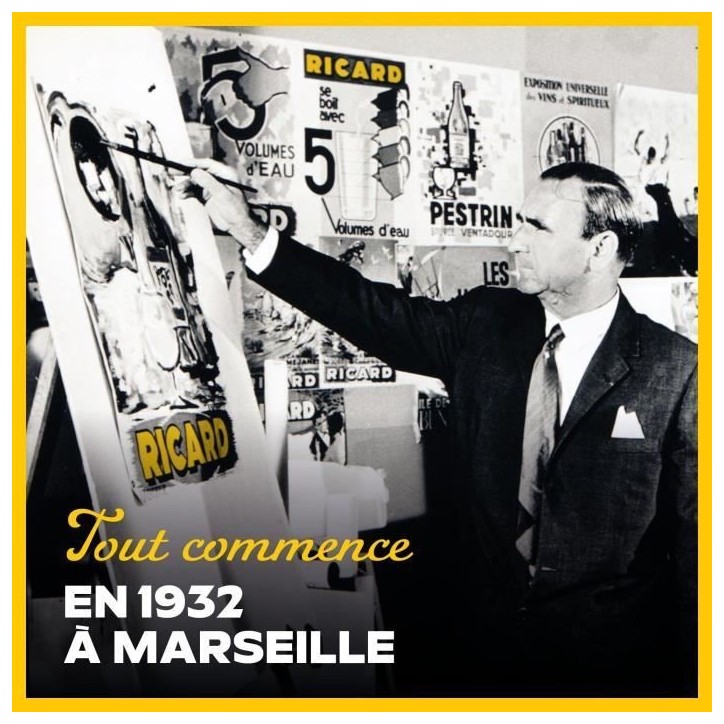 Ricard - Pastis de Marseille - Apéritif anisé - 45,0% Vol. - 150cl