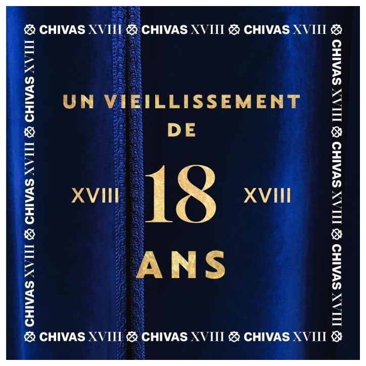 Chivas Regal - 18 ans - Whisky Ecossais - 40,0% Vol. - 70cl