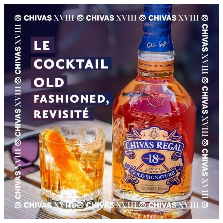 Chivas Regal - 18 ans - Whisky Ecossais - 40,0% Vol. - 70cl