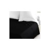 LOVELY HOME Drap Plat 100% coton 240x300 cm noir