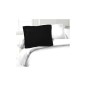 LOVELY HOME Lot de 2 Taies d'Oreillers 100% coton 50x70 cm - Noir LOVELY HOME Lot de 2 Taies d'Oreillers 100% coton 50x70 cm - Noir