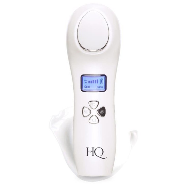 Rajeunisseur de visage anti-âge HQ - Sans fil - Batterie lithium 800 mAh - Blanc Rajeunisseur de visage anti-âge HQ - Sans fil - Batterie lithium 800 mAh - Blanc