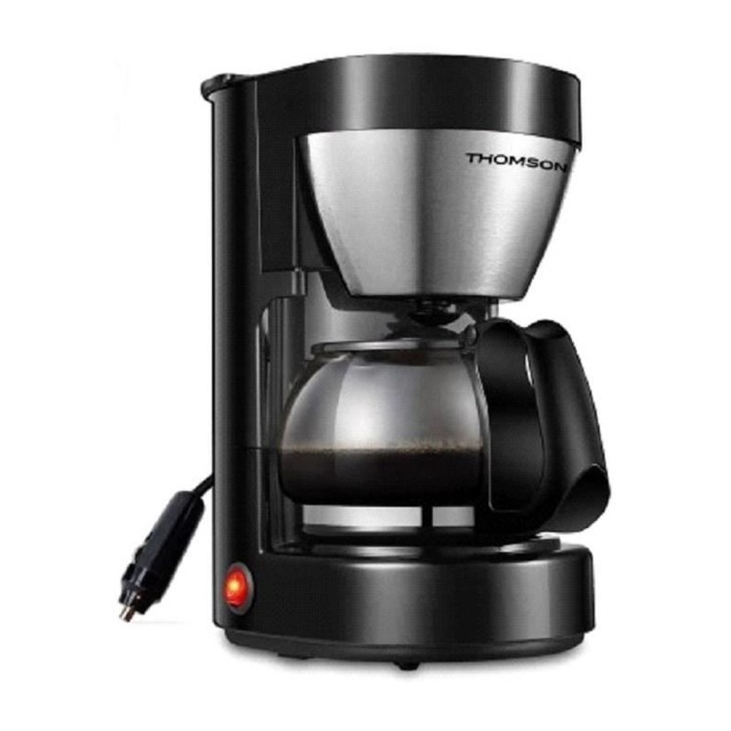 Cafetiere - THOMSON - 12 V - 0.65 L - 4/6 tasses - 170 W Cafetiere - THOMSON - 12 V - 0.65 L - 4/6 tasses - 170 W