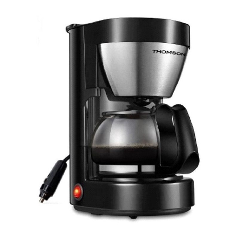 Cafetiere - THOMSON - 24 V - 0.65 L - 4/6 tasses - 300 W Cafetiere - THOMSON - 24 V - 0.65 L - 4/6 tasses - 300 W