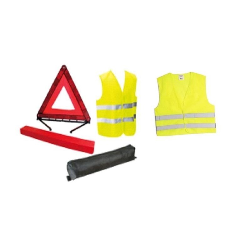 Pack sécurité - HTC EQUIPEMENT - 1 triangle de présignalisation + 2 Pack sécurité - HTC EQUIPEMENT - 1 triangle de présignalisation + 2