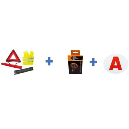Pack sécurité - HTC EQUIPEMENT - Jeunes conducteurs - 1 gilet de sé