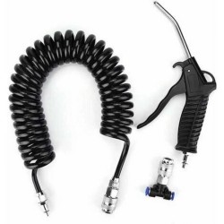 Pistolet soufflette - HTC EQUIPEMENT - Air professionnel - Tuyau 5 M -