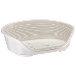 Panier-Corbeille SIESTA DELUXE Taille 2 - 49*36*17,5 cm - Blanc -FERPL