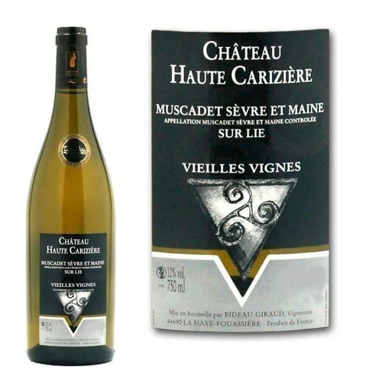Château Haute Cariziere Muscadet Sevre et Maine - Vin blanc de Loire Château Haute Cariziere Muscadet Sevre et Maine - Vin blanc de Loire