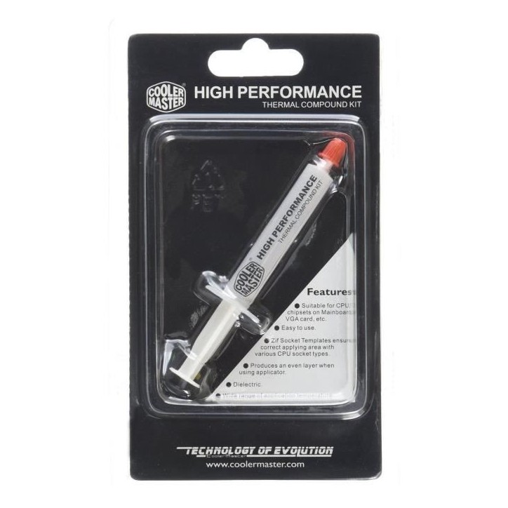 COOLER MASTER Pâte thermique HTK 002 COOLER MASTER Pâte thermique HTK 002