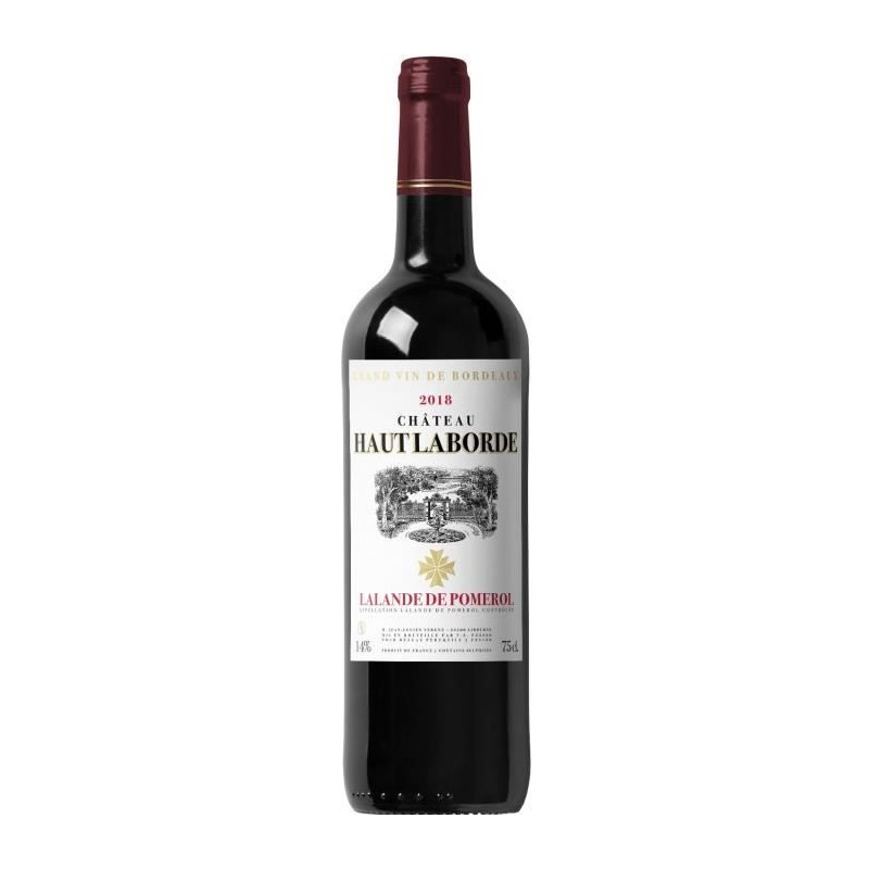 Château Haut Laborde 2018 Lalande de Pomerol - Vin rouge de Bordeaux