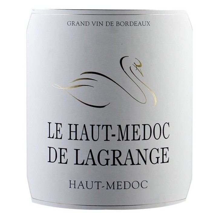 Le Haut-Médoc de Lagrange 2012 Haut-Médoc - Vin rouge de Bordeaux