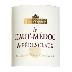 Le Haut Médoc de Pédesclaux 2016 Haut-Médoc - Vin rouge de Bordeaux