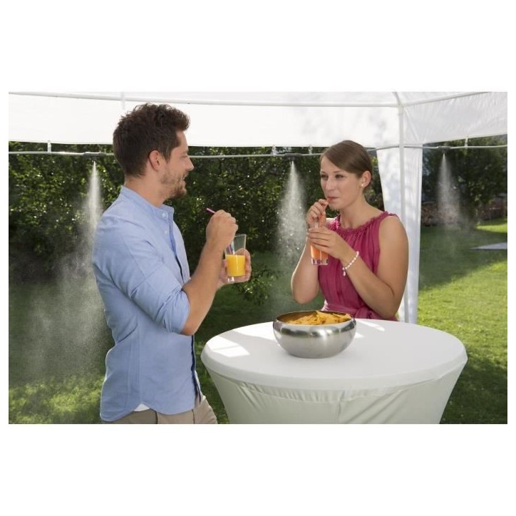 Kit brumisateur pour terrasses et balcons GARDENA - Débit max 13l/h - Kit complet pret a l'emploi Kit brumisateur pour terrasses et balcons GARDENA - Débit max 13l/h - Kit complet pret a l'emploi