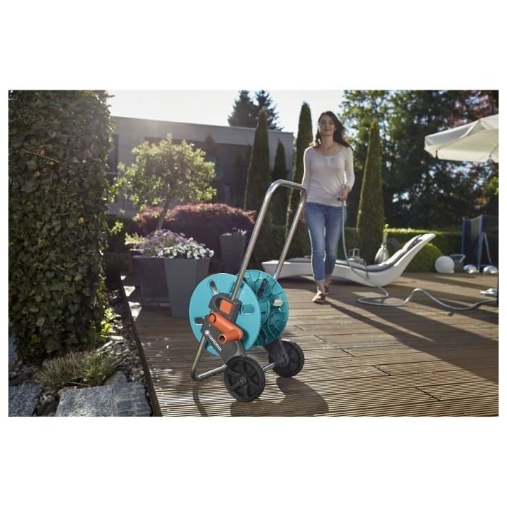 Dévidoir CleverRoll taille S GARDENA - Résistant au gel - Garantie 5 ans Dévidoir CleverRoll taille S GARDENA - Résistant au gel - Garantie 5 ans