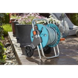 Dévidoir CleverRoll taille S GARDENA - Résistant au gel - Garantie 5