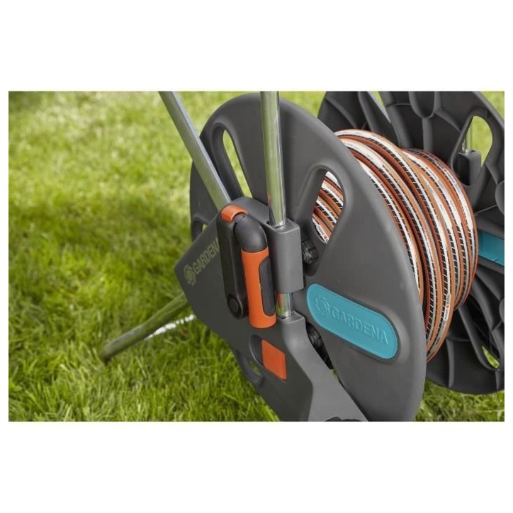 Dévidoir sur roues GARDENA CleverRoll L - Adapté grand jardin - Garantie 5 ans