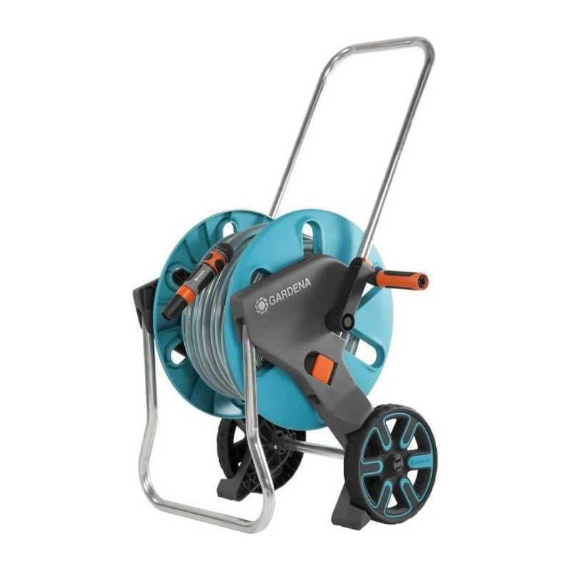Dévidoir CleverRoll GARDENA taille M avec kit tuyau 25m - Adapté pou