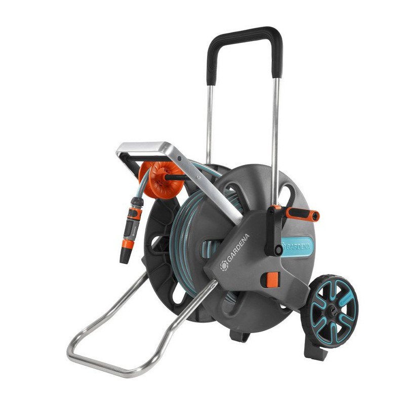 Dévidoir sur roues GARDENA CleverRoll L équipé - Longueur 30m - Ré