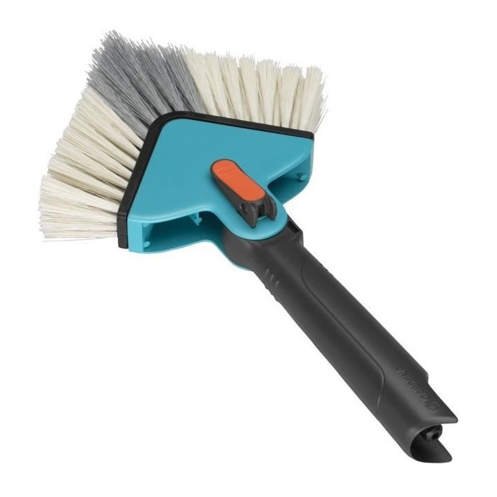 GARDENA Balai tete de loup Combisystem - Brosse haute qualité – Boîtier plastique – Jardin et intérieur – Garantie 25 a GARDENA Balai tete de loup Combisystem - Brosse haute qualité – Boîtier plastique – Jardin et intérieur – Garantie 25 a