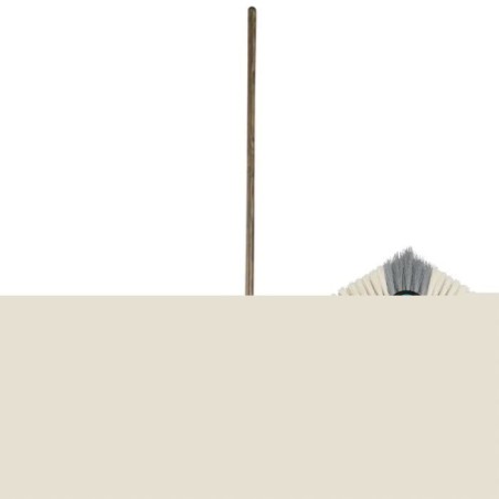 GARDENA Balai tete de loup Combisystem - Brosse haute qualité – Boîtier plastique – Jardin et intérieur – Garantie 25 a