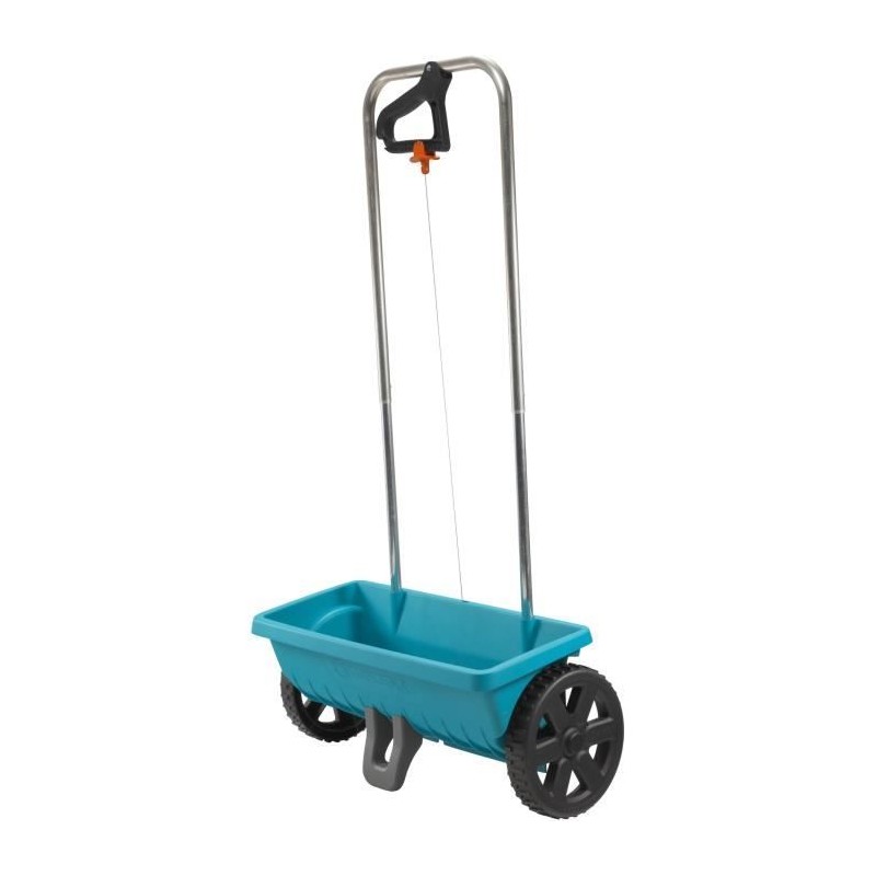 GARDENA Epandeur a engrais L sur roues – Capacité 12,5 L – Surfac GARDENA Epandeur a engrais L sur roues – Capacité 12,5 L – Surfac