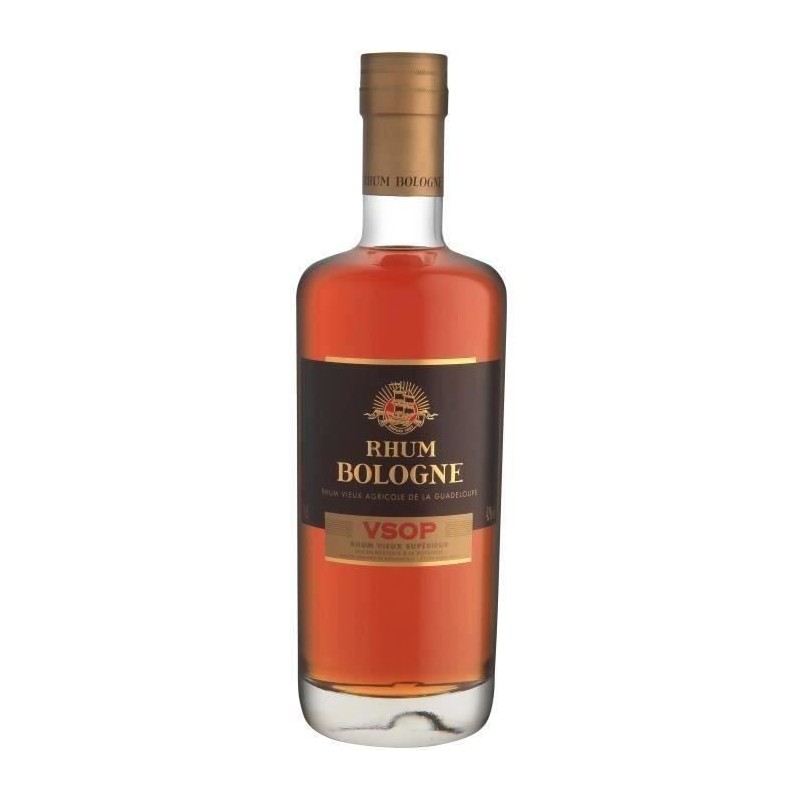 Bologne - Vieux VSOP - Rhum - 42.0% Vol. - 70 cl Bologne - Vieux VSOP - Rhum - 42.0% Vol. - 70 cl