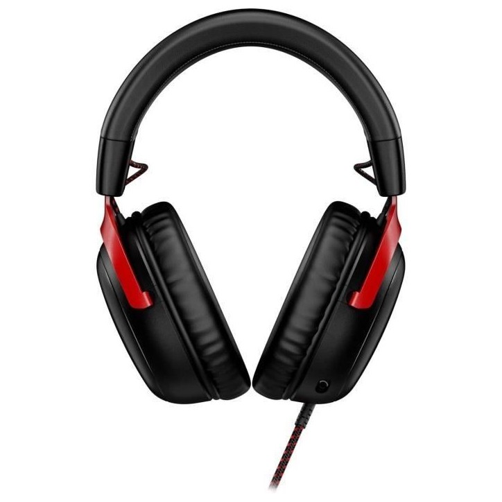 Casque Gamer Filaire - HyperX Cloud III - pour PC & console - Noir/Rouge Casque Gamer Filaire - HyperX Cloud III - pour PC & console - Noir/Rouge