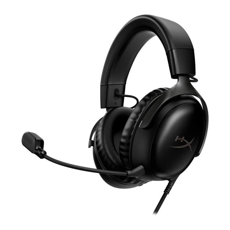 Casque Gamer Filaire - HyperX Cloud III - pour PC & console - Noir Casque Gamer Filaire - HyperX Cloud III - pour PC & console - Noir