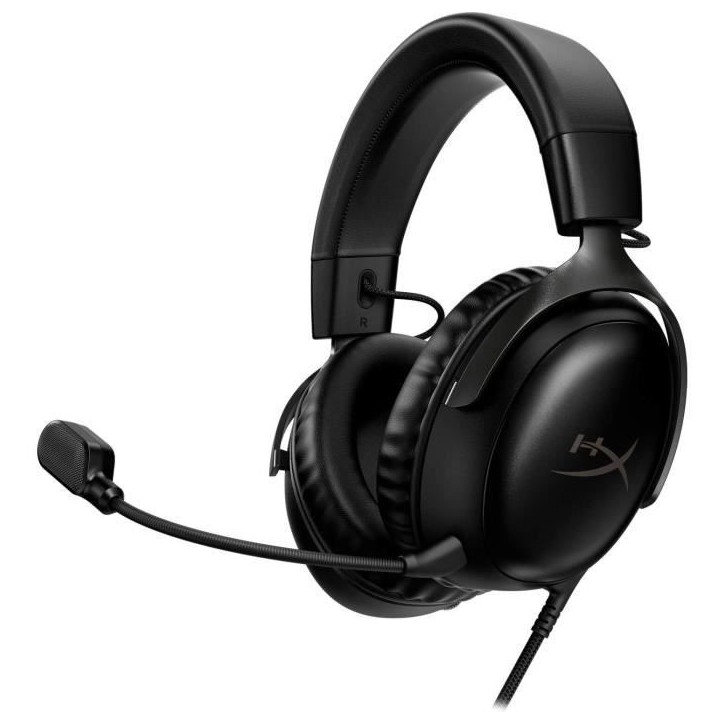 Casque Gamer Filaire - HyperX Cloud III - pour PC & console - Noir