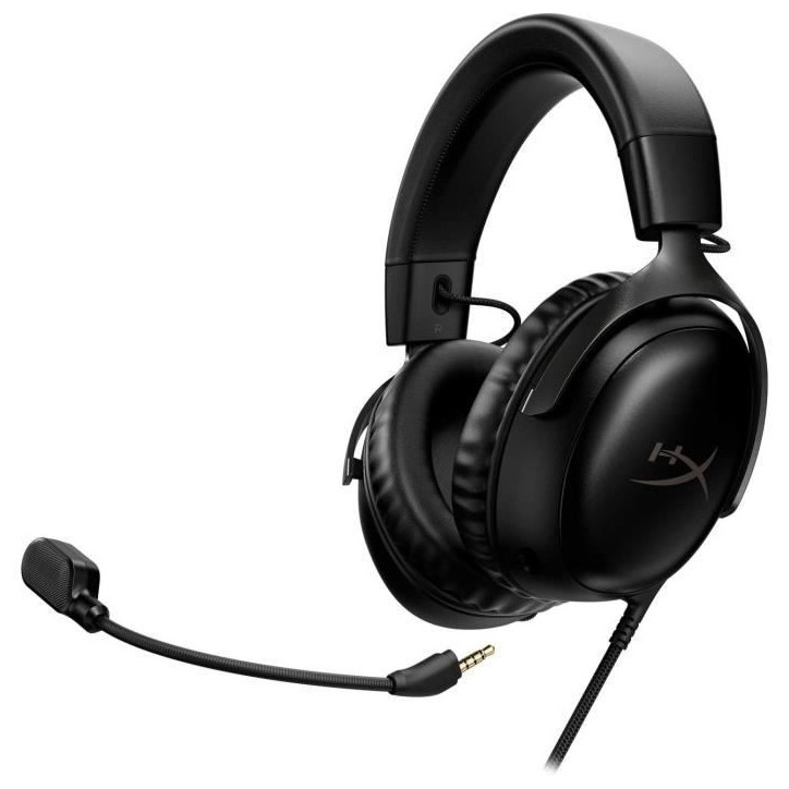 Casque Gamer Filaire - HyperX Cloud III - pour PC & console - Noir