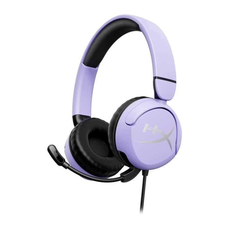 Casque Gamer Filaire - HyperX Cloud Mini - pour PC & console - Lavande