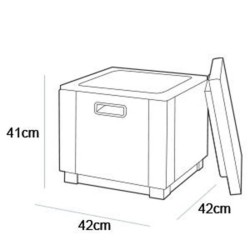 Keter Glaciere Ice Cube Graphite 405981