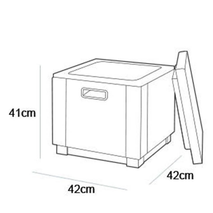 Keter Glaciere Ice Cube Graphite 405981