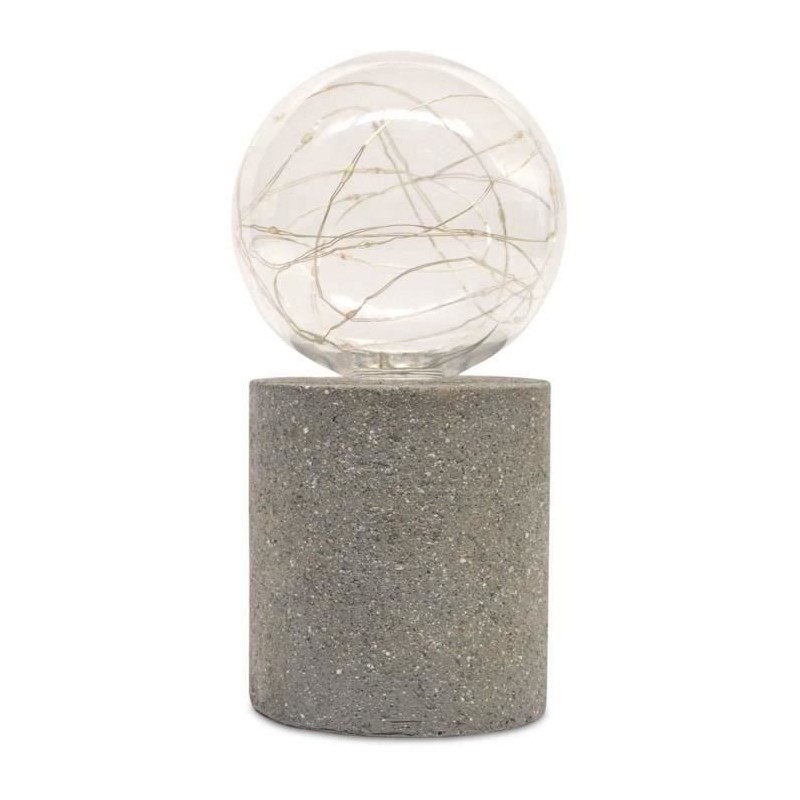 Lampe de table solaire - GARDEN ID Nordic Light - Ø10 h19 cm - Autono Lampe de table solaire - GARDEN ID Nordic Light - Ø10 h19 cm - Autono