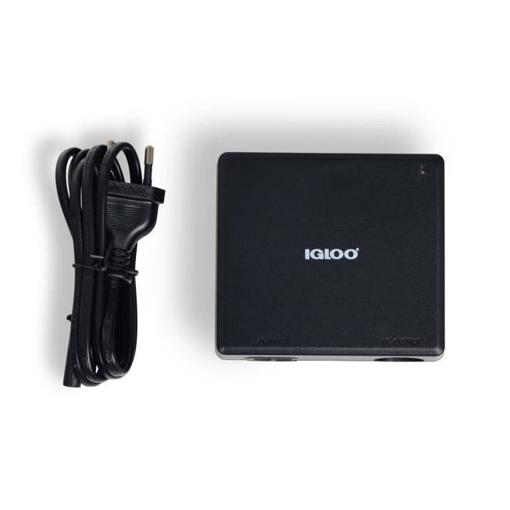 Adaptateur glaciere - IGLOO - 230 V - 12 V Adaptateur glaciere - IGLOO - 230 V - 12 V