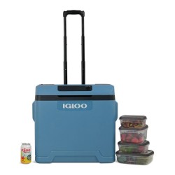 Glaciere électrique - IGLOO - IE42 - 12 V - 230 V - Modern bleu - 42