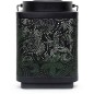 Lanterne solaire - GARDEN ID Attract - Vert 11 x 11 h15 cm - 6 a 8h autonomie - Mobile - Bouton on/off. Lanterne solaire - GARDEN ID Attract - Vert 11 x 11 h15 cm - 6 a 8h autonomie - Mobile - Bouton on/off.
